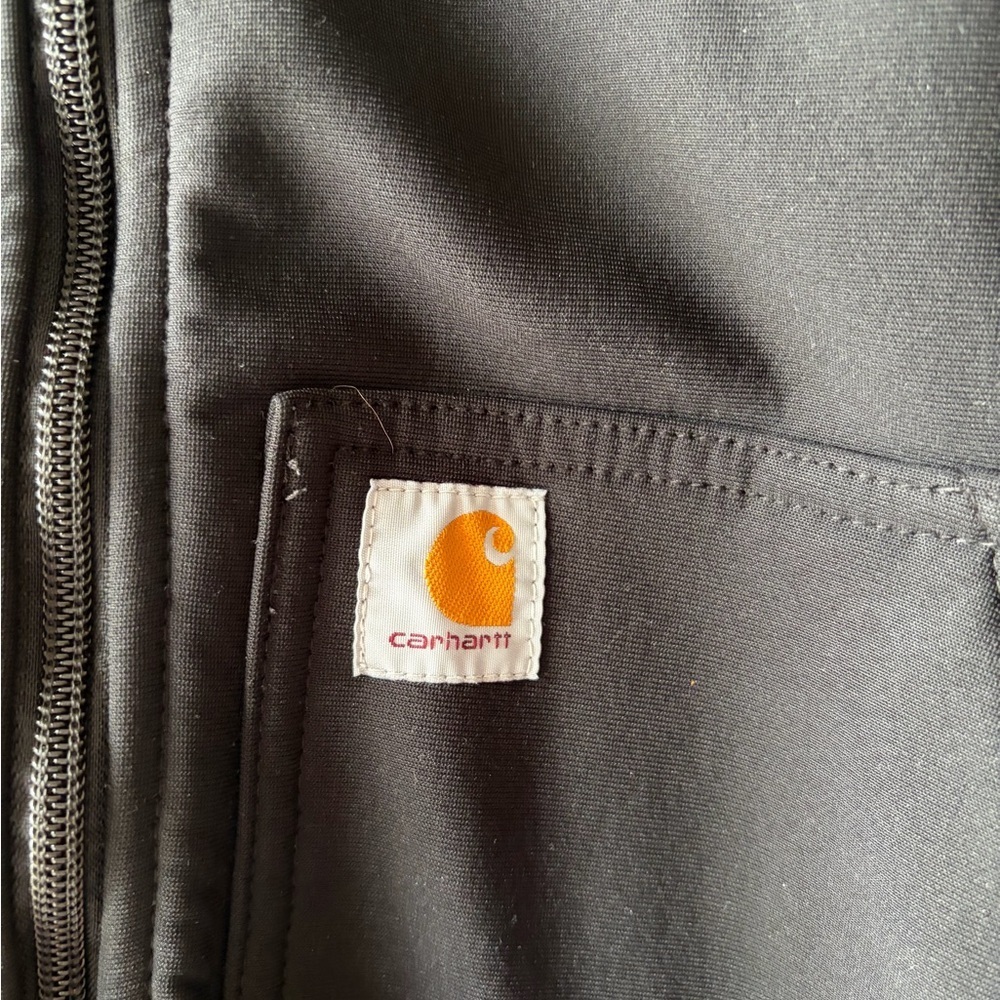 Carhartt ladies black  Softshell Full-Zip Jacket - Picture 2 of 6